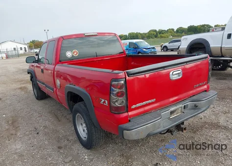 2004 Chevrolet Silverado 1500 Z71 from USA, damaged, VIN 2GCEK19T441226829